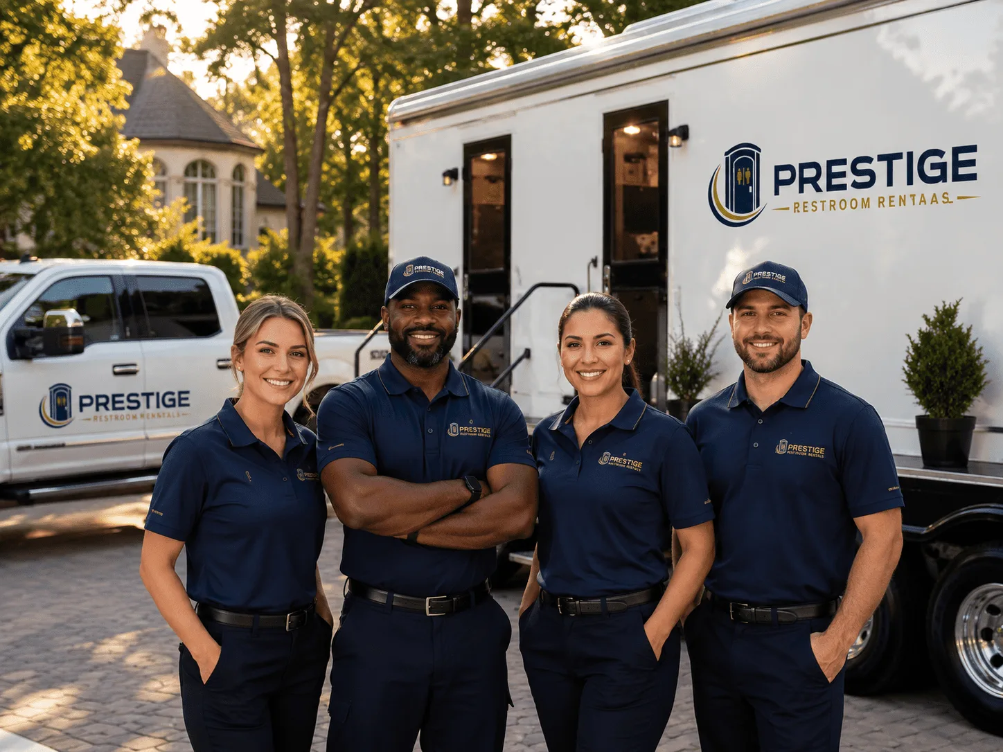 Trusted Luxury Portable Restrooms company in Talco, TX